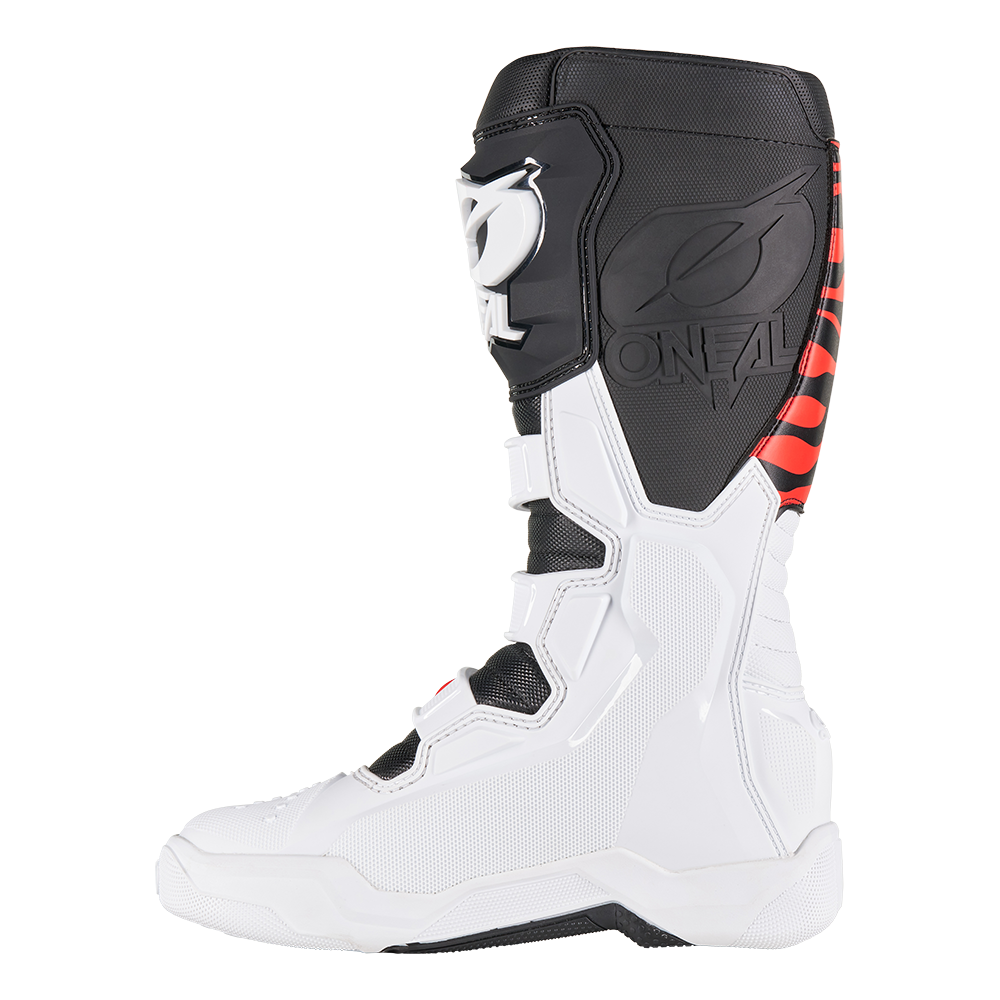 Oneal 3srs mx-cross csizma zebra black/white/red