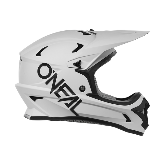 Oneal Sonus Solid kerékpáros fullface sisak Fehér-szürke