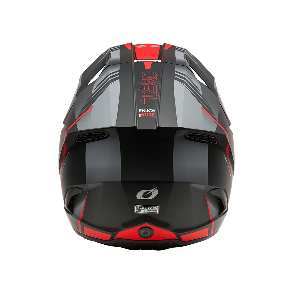 Oneal 3SRS haze black/gray/red - Botos Motors