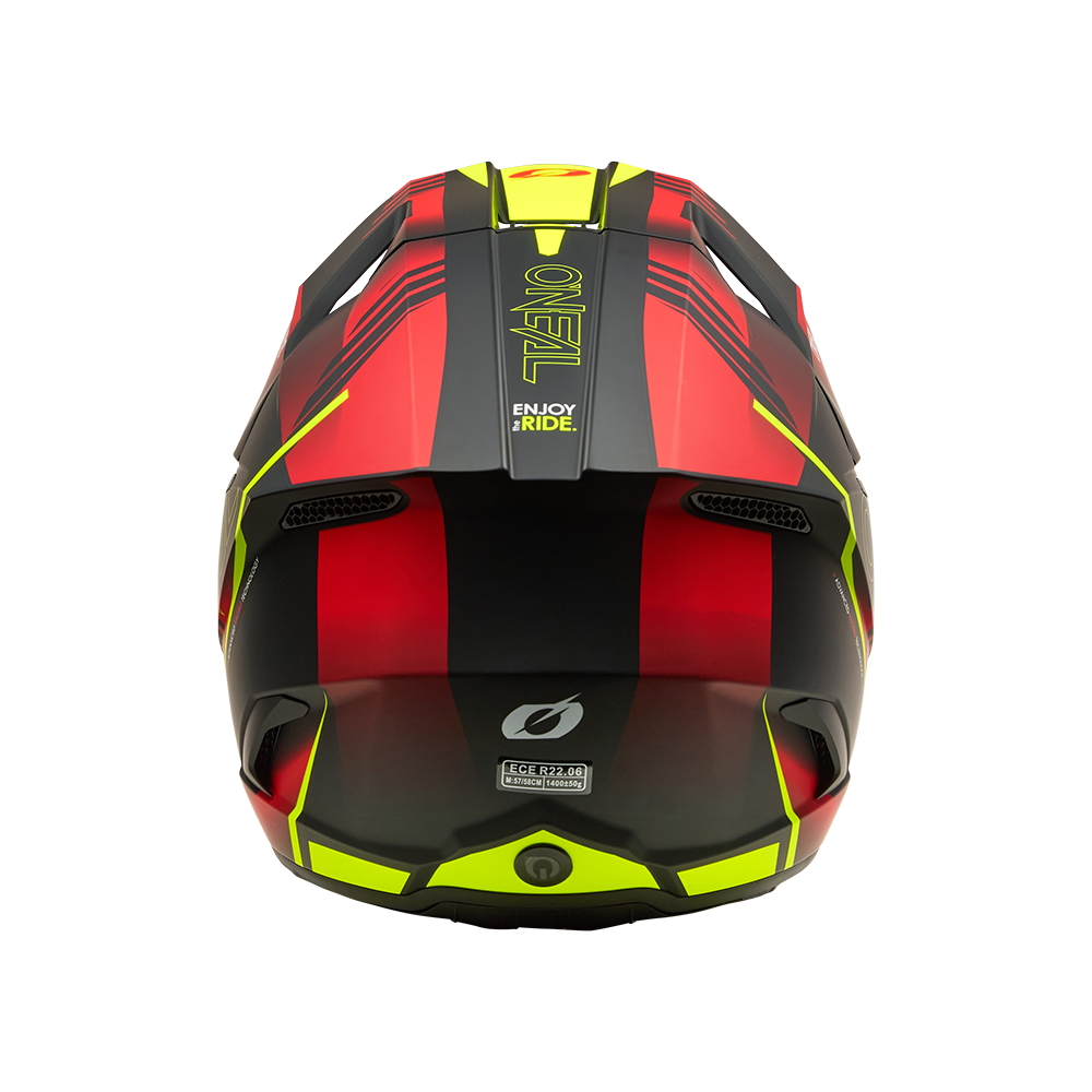 Oneal 3SRS haze black/red/neon yellow - Botos Motors