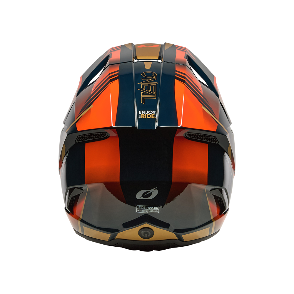 Oneal 3SRS haze blue/orange/gold - Botos Motors