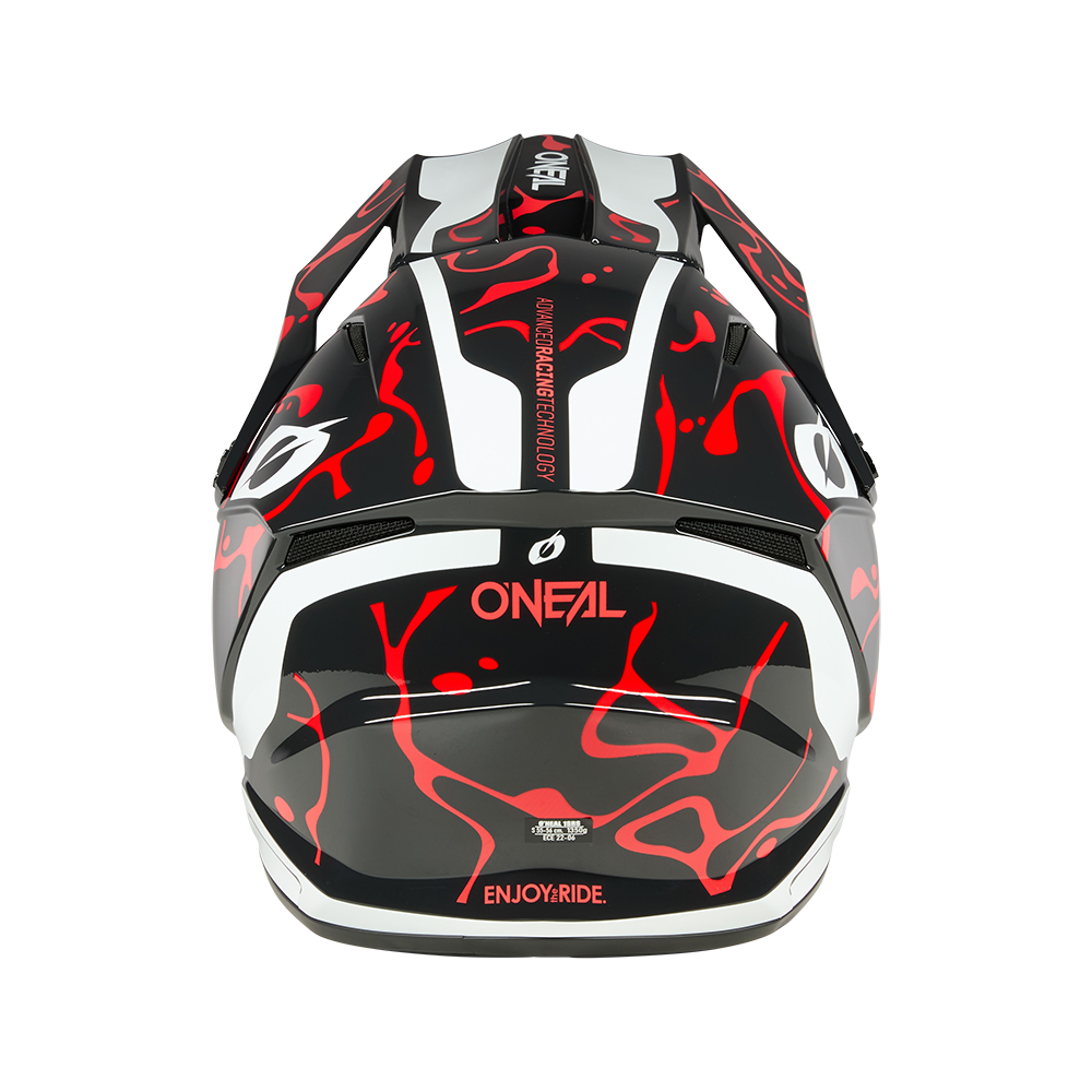 Oneal 1SRS splash black/red - Botos Motors