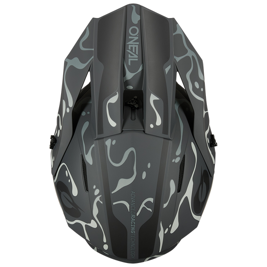 Oneal 1SRS splash black/gray bukósisak - Botos Motors Tuning