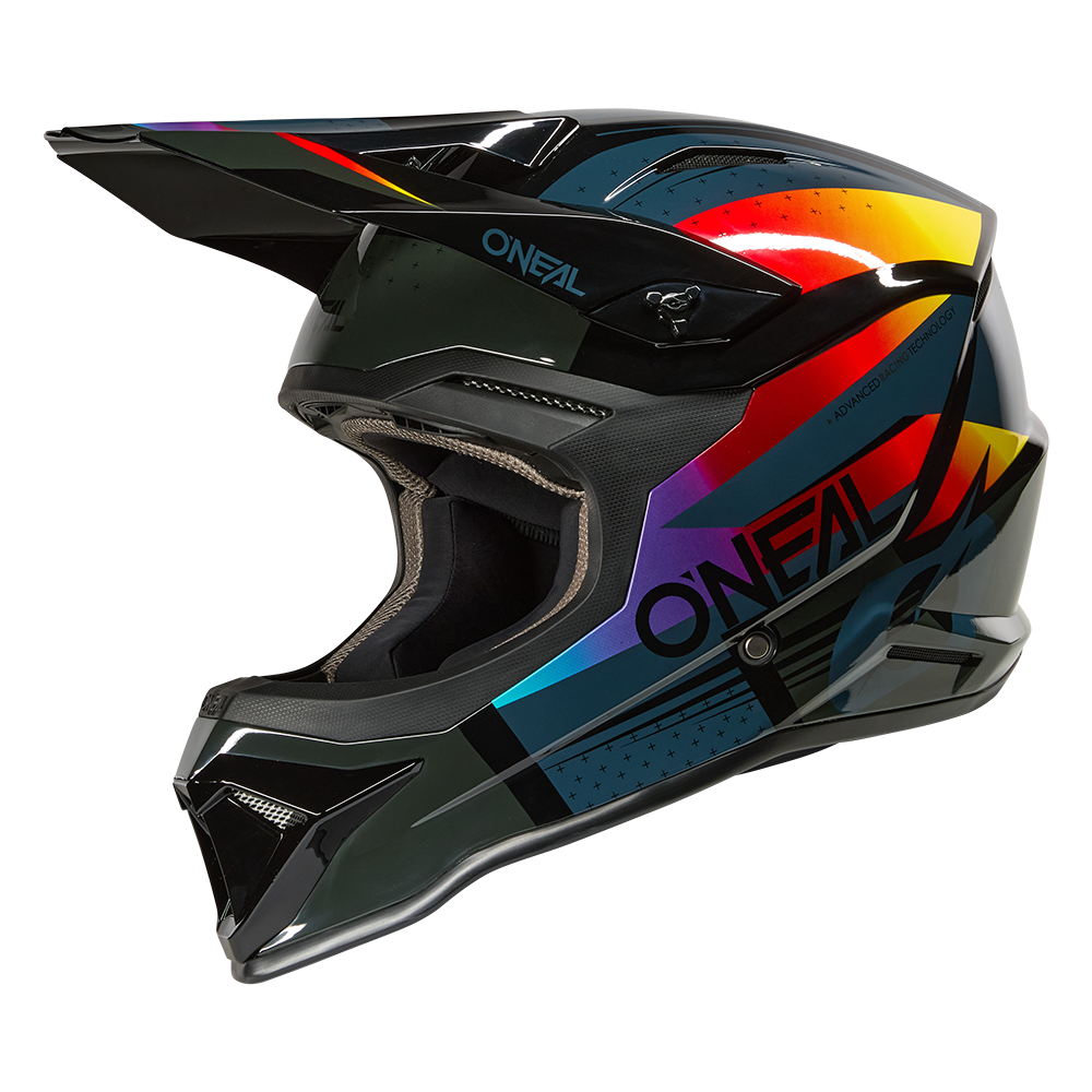 Oneal 1SRS rc black/multi - Botos Motors