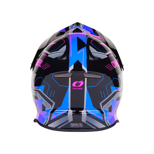 Oneal F-SRS CRUX black/purple bukósisak