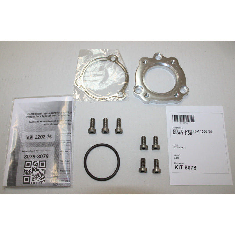 IXIL Sportkipufogó – SUZUKI SV1000S - SV1000N 03-05 (BX) - OS8078VSE