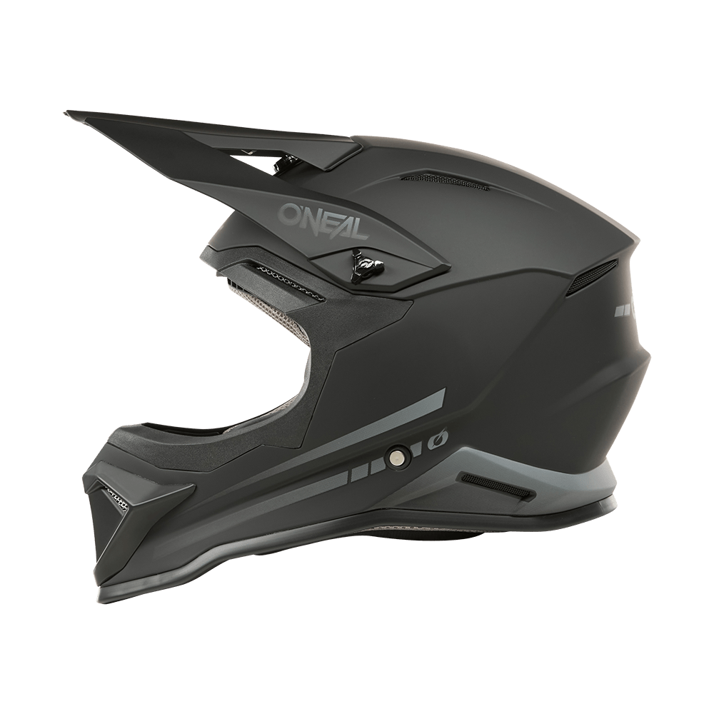 Oneal 1SRS Solid black gyermek méret - Botos Motors Tuning
