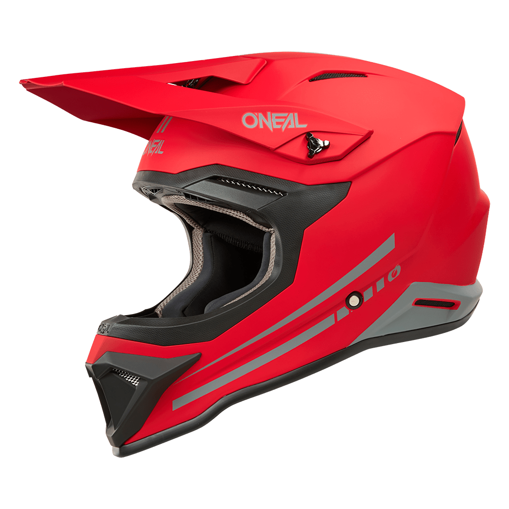 Oneal 1SRS Solid Red - Botos Motors Tuning