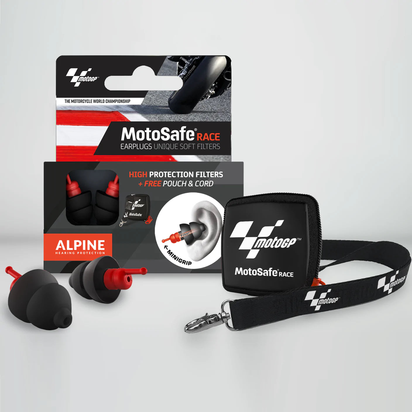 Alpine Motosafe MOTOGP füldugó motorosoknak - Botos Motors