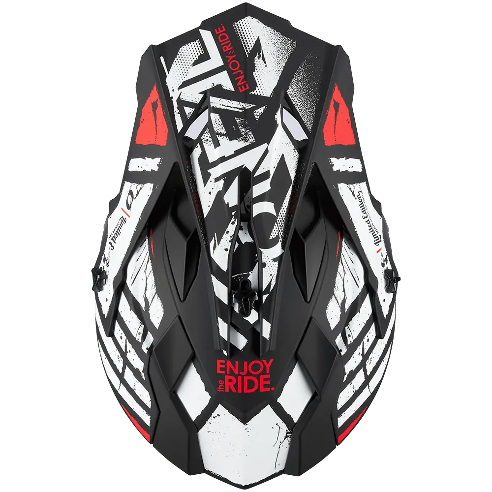 Oneal 2SRS Glitch black/white - Botos Motors Tuning