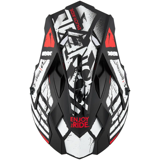 Oneal 2SRS Glitch black/white - Botos Motors Tuning