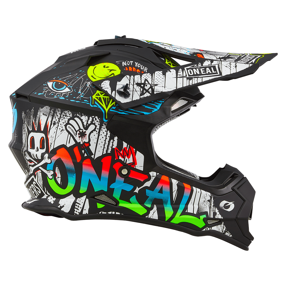 Oneal 2SRS Rancid black/white - Botos Motors Tuning