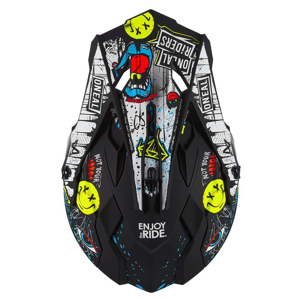 Oneal 2SRS Rancid black/white - Botos Motors Tuning