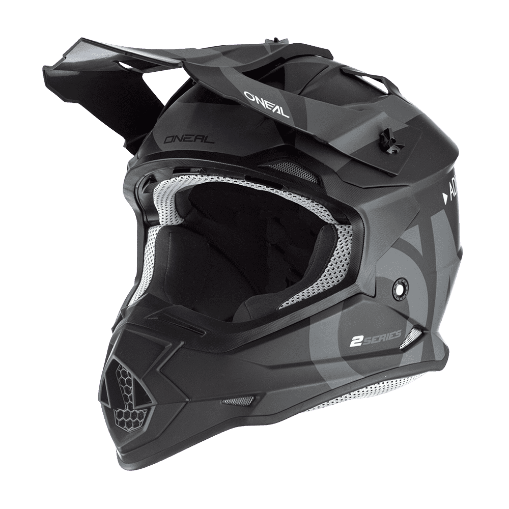 Oneal 2SRS Slick black/gray - Botos Motors Tuning