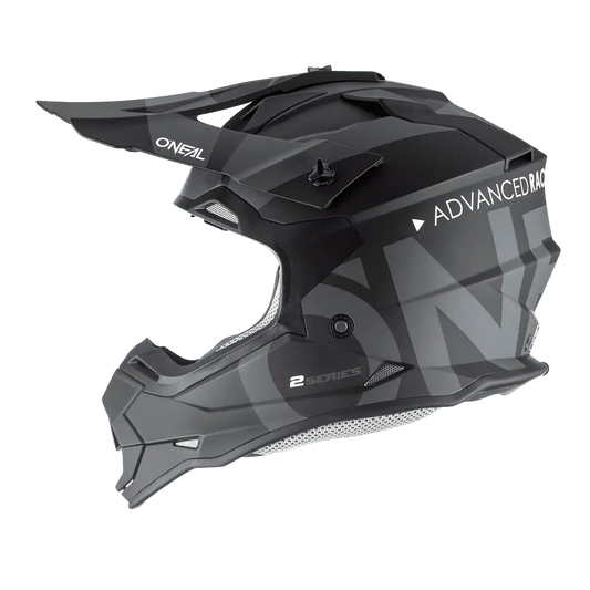 Oneal 2SRS Slick black/gray - Botos Motors Tuning