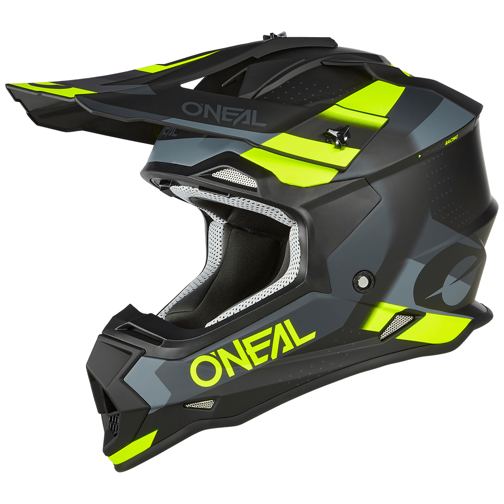 Oneal 2SRS Spyde black/gray/neon - Botos Motors Tuning