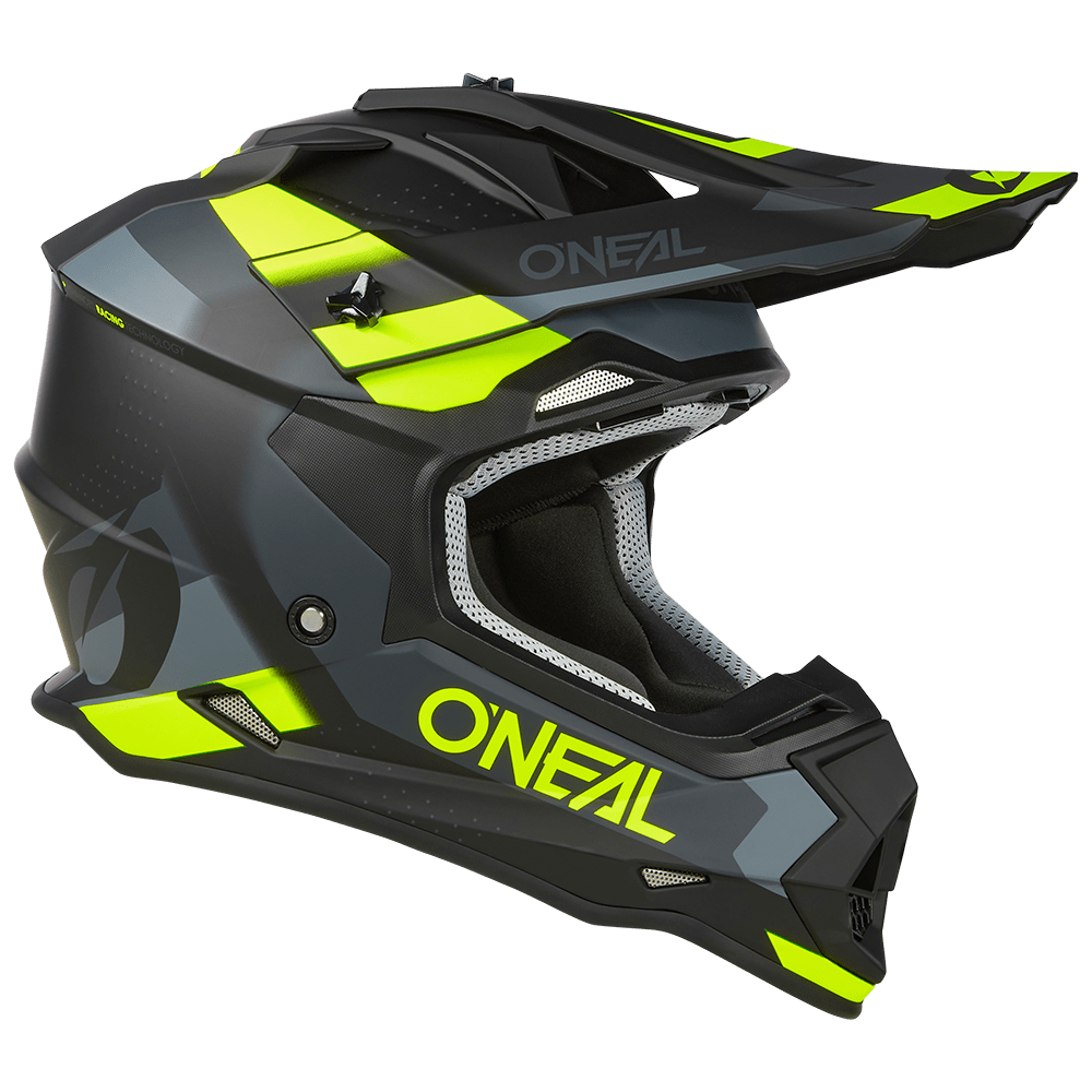 Oneal 2SRS Spyde black/gray/neon - Botos Motors Tuning