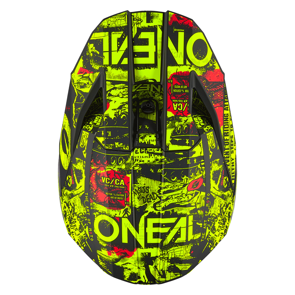 Oneal 3SRS Attack black/neon gyermek méret - Botos Motors Tuning