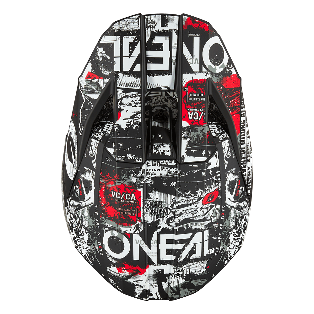 Oneal 3SRS Attack black/white - Botos Motors Tuning