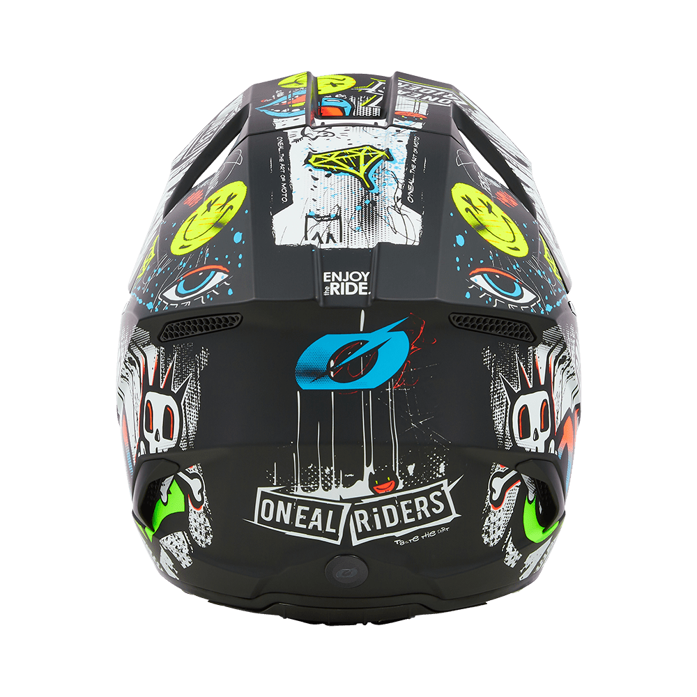 Oneal 3SRS Rancid black/white gyermek méret - Botos Motors Tuning