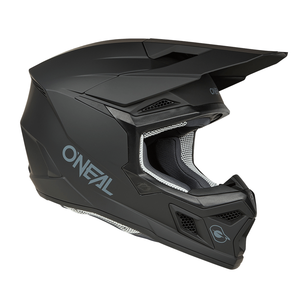 Oneal 3SRS Solid black - Botos Motors Tuning