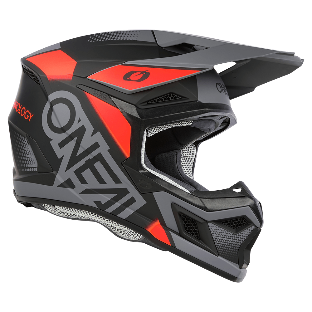 Oneal 3SRS Vision black/red/gray - Botos Motors Tuning