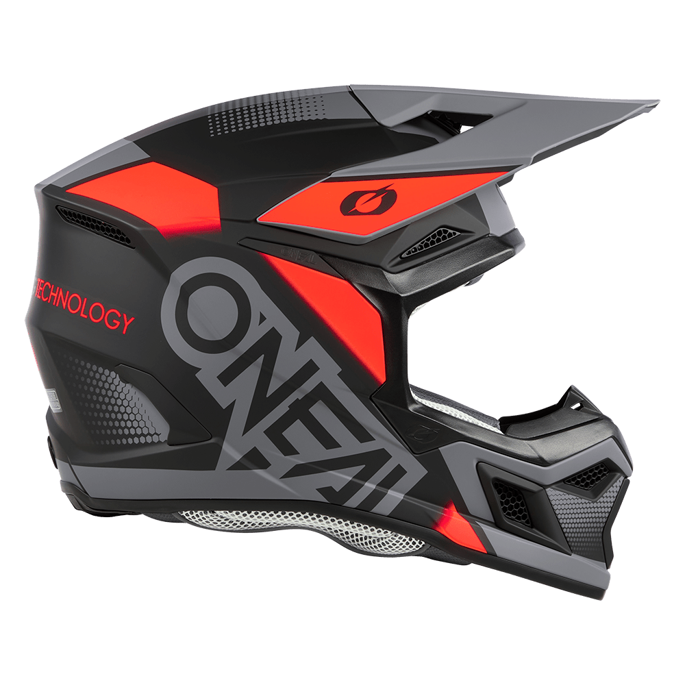 Oneal 3SRS Vision black/red/gray - Botos Motors Tuning