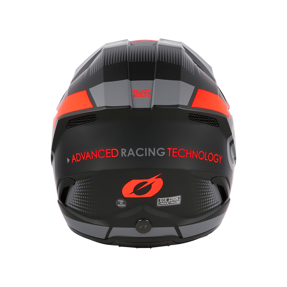 Oneal 3SRS Vision black/red/gray - Botos Motors Tuning