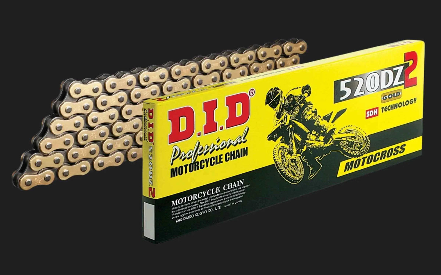 DID 520 DZ2 (O-ring nélküli)