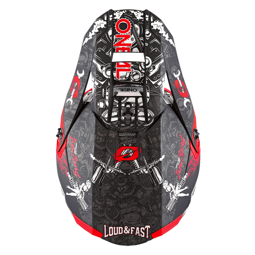 5SRS Polyacrylite HR black/red - Botos Motors Tuning