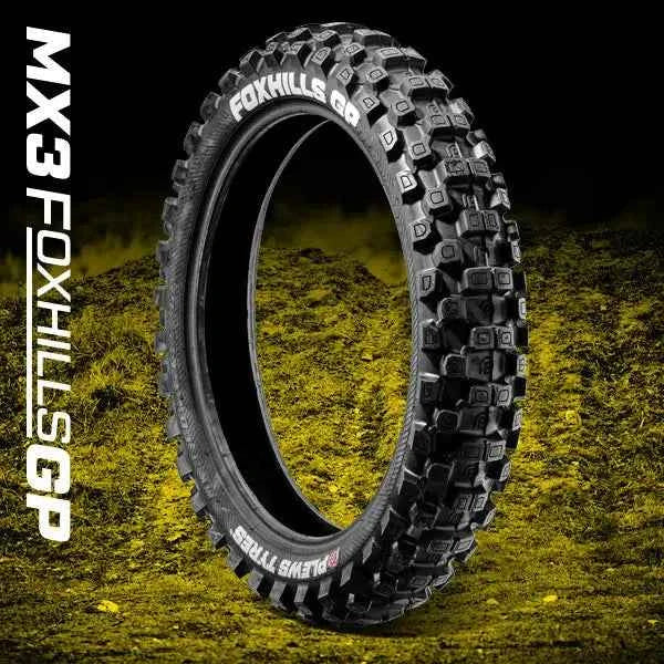 Plews Tyres MX3 FOXHILLS GP hátsó (kemény talajra) több méret 12'tól-19'-ig