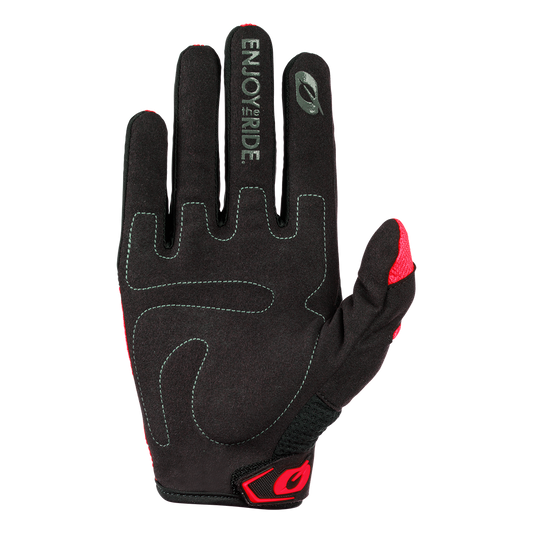 Oneal ELEMENT Racewear black/red kesztyű Oneal