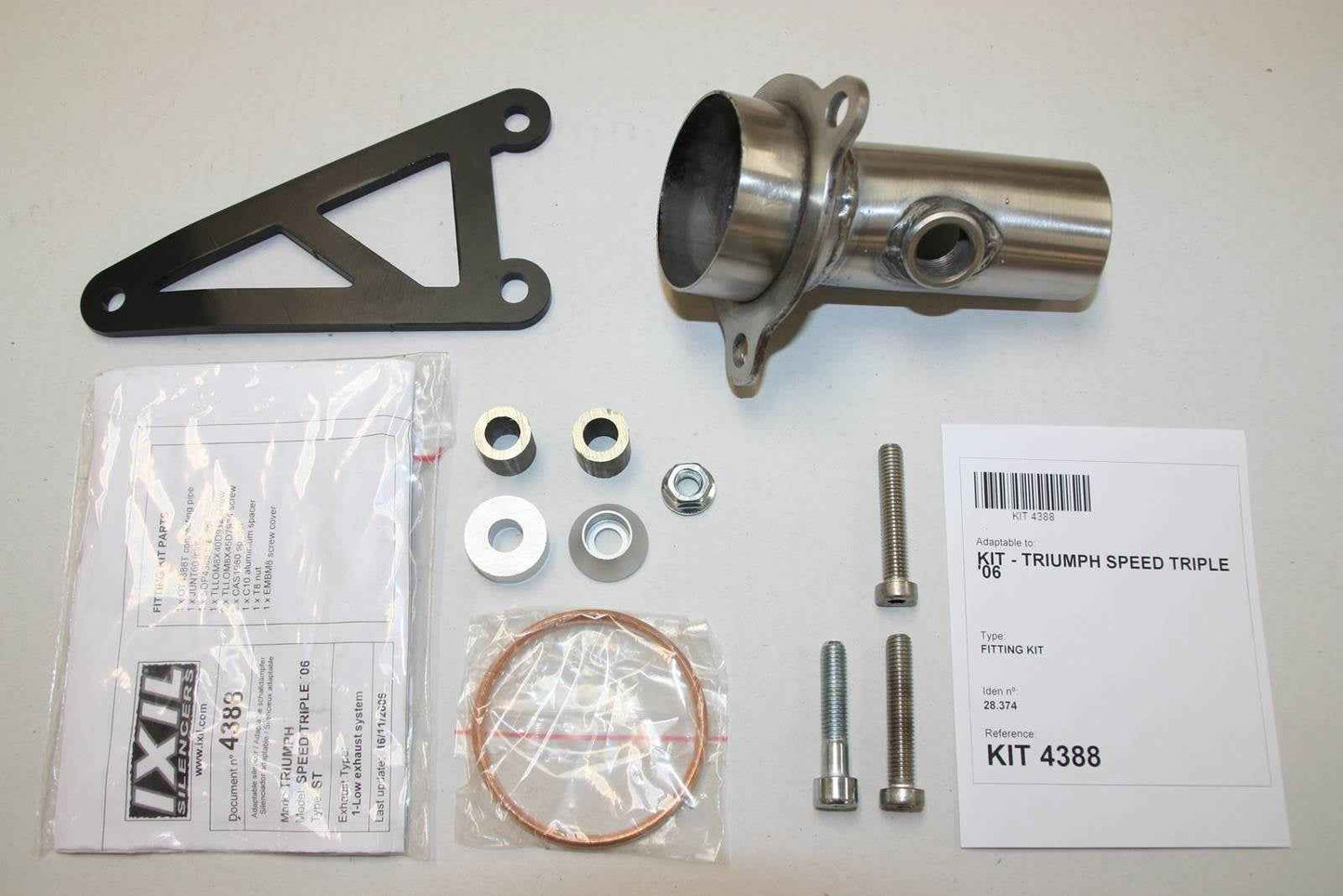 IXIL Sportkipufogó – CFMOTO 800 MT (CF800-5) TOURING / SPORT / EXPLORE - CF3238RB