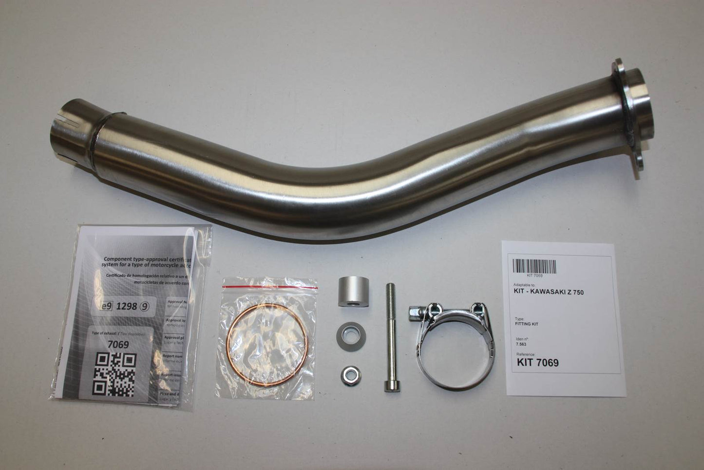 IXIL Sportkipufogó – KAWASAKI Z 650 RS 2024 (ER650R ER650RA2) - XK7357XB