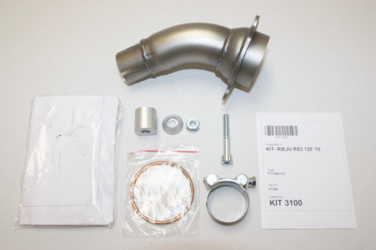 IXIL Katalizátor Kiváltó/Leömlő – HONDA CBR 650 R 21-23 (RH01) (Only RB & RC mufflers) - KIT6942C1
