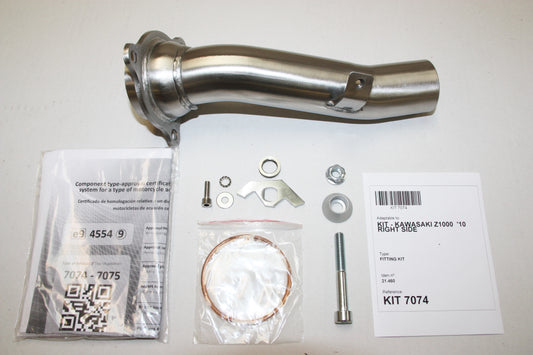 IXIL Katalizátor Kiváltó/Leömlő – KAWASAKI NINJA ZX-4 R / RR 23-24 (ZX400P) - KIT7142C1