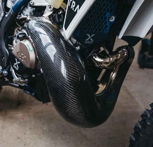X-GRIP Karbon rezó védő KTM-GasGas-Beta-Husqvarna-Sherco-Husaberg-Rieju