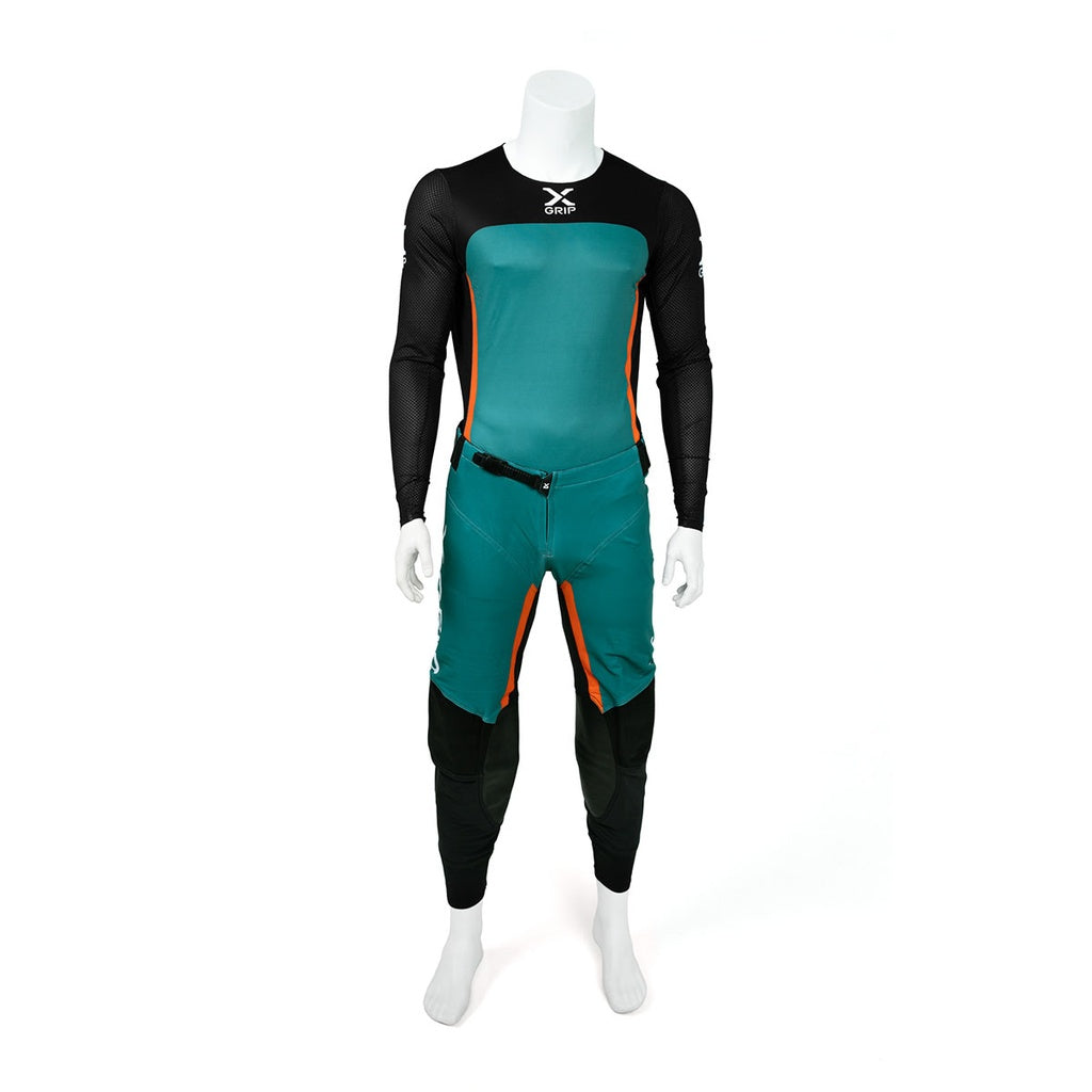 X-GRIP titanium nadrág - petrol - Botos Motors