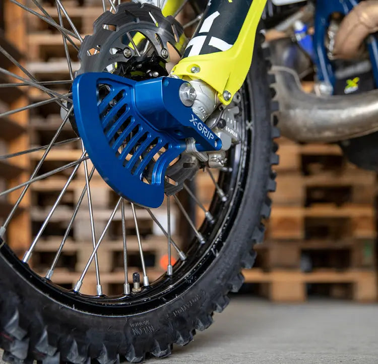 X-GRIP első féktárcsó védő KTM-Husqvarna-GasGas több színben X-GRIP