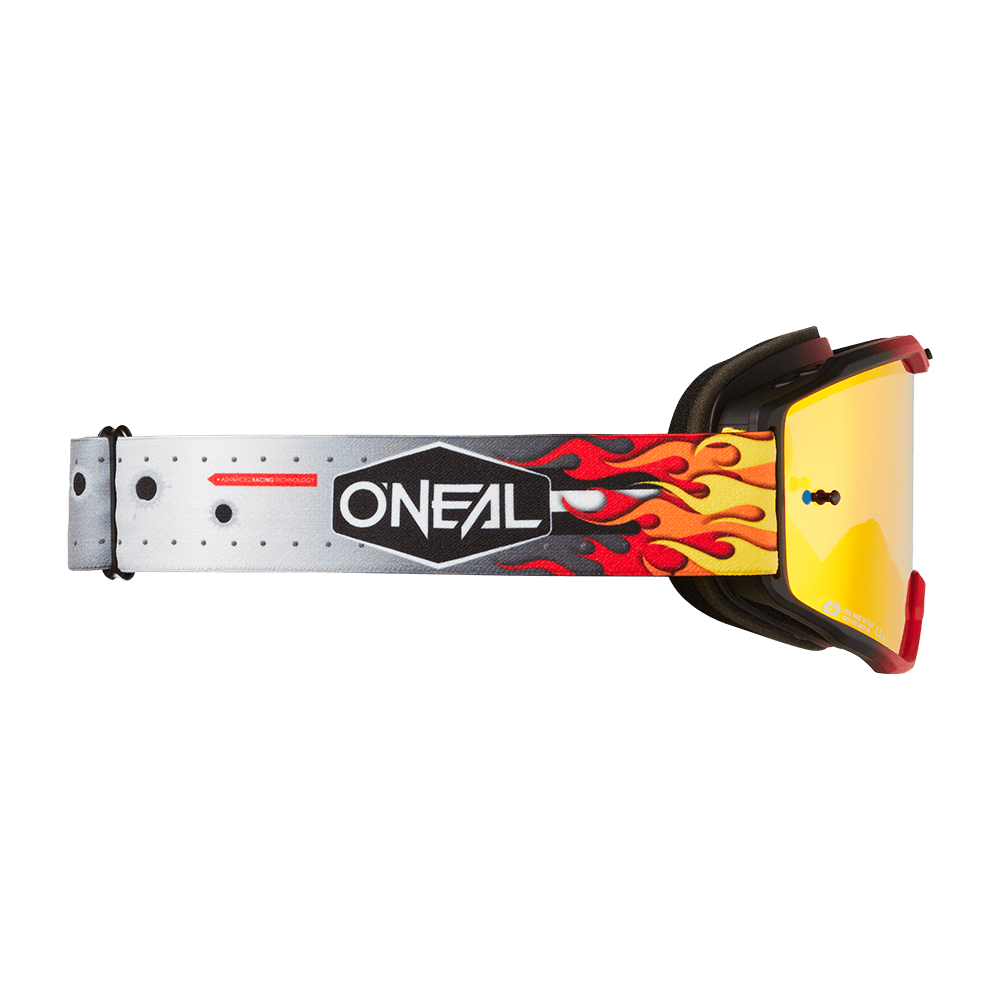 Oneal B10 HR multi - radium red lencse - Botos Motors Tuning
