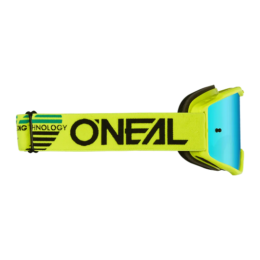 Oneal B10 Solid neon/yellow - radium blue szemüveg