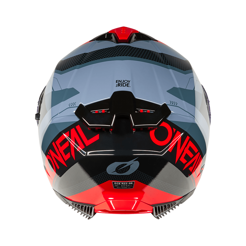 Oneal CHALLANGER EXO black/gray/red - Botos Motors Tuning
