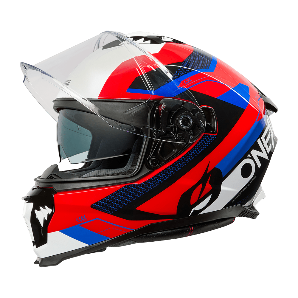 Oneal CHALLANGER EXO black/white/red/blue - Botos Motors Tuning