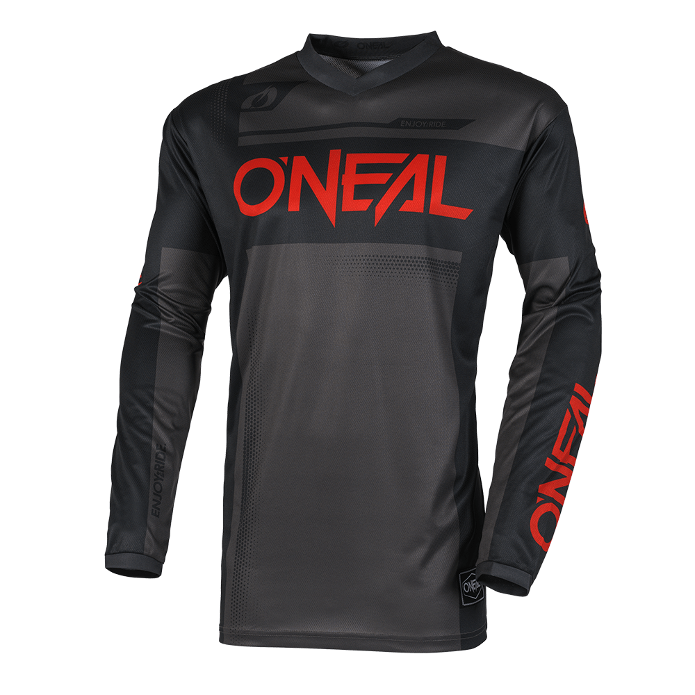 Oneal ELEMENT Racewear black/gray/red gyerek - Botos Motors Tuning