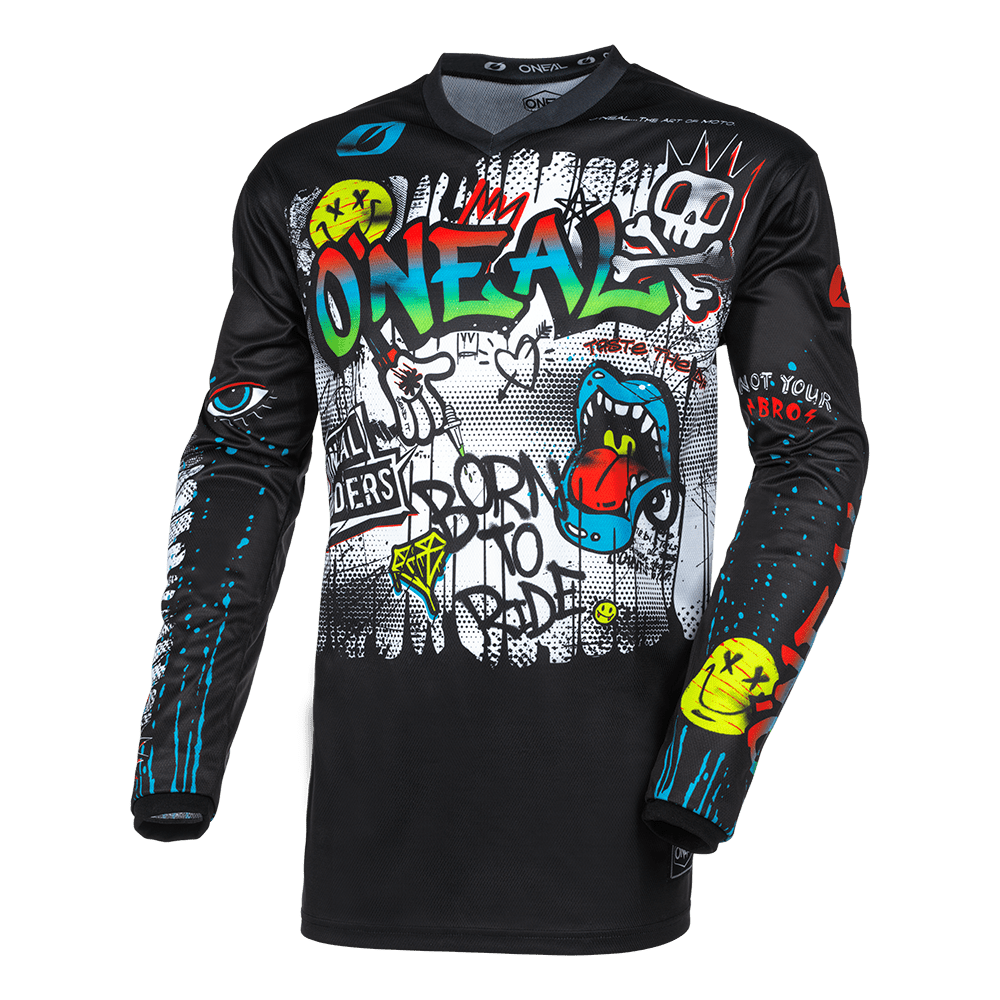 Oneal ELEMENT Rancid black/white gyerek - Botos Motors Tuning