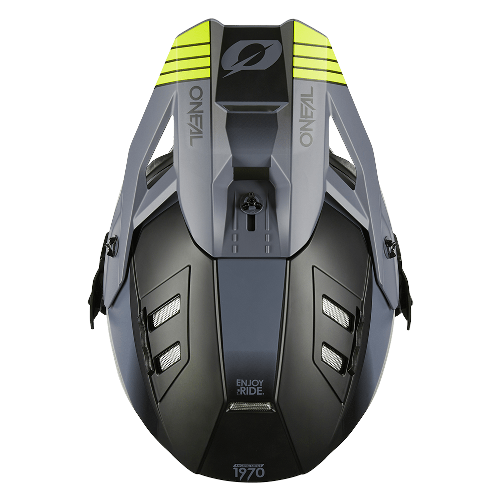Oneal EX-SRS Hitch black/gray/neon/yellow - Botos Motors Tuning