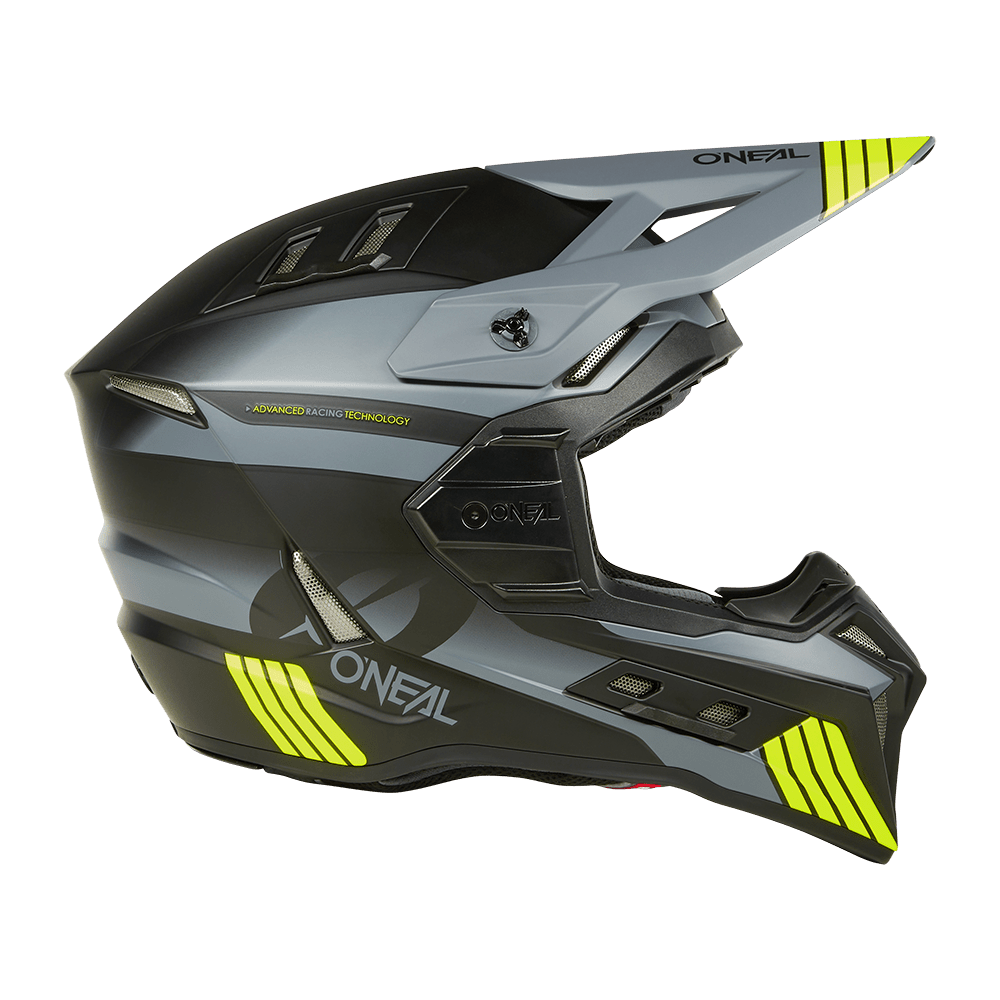 Oneal EX-SRS Hitch black/gray/neon/yellow - Botos Motors Tuning