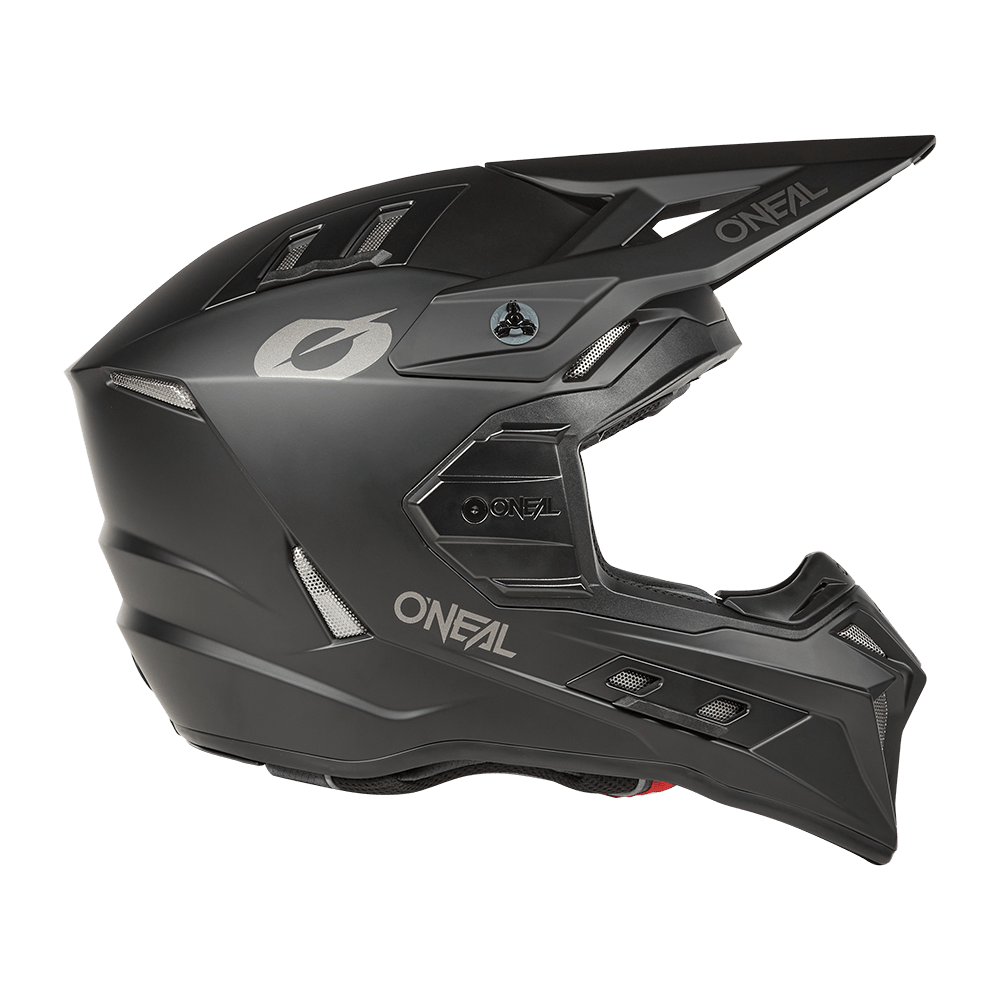 Oneal EX-SRS Solid black - Botos Motors Tuning