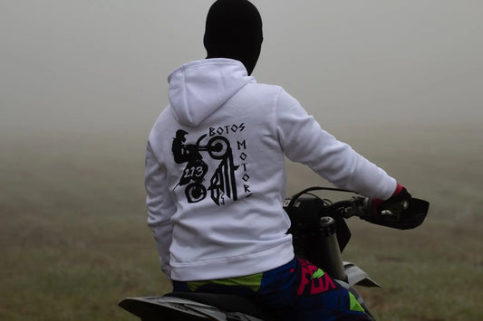 Fehér Botos Motors Tuning pulóverS