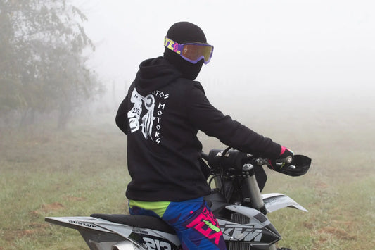 Fekete Botos Motors Tuning pulóverS